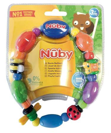 Nuby Bug-a-Loop Teether for 3+ Months - Safe & Soothing Baby Teether - Buy Online on GoSupps.com
