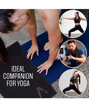 Organic Cotton Luxury Gym Towel - Soft & Absorbent (31.5 X 15.75 inch) - Silver Infused - Ideal for Men and Women - Buy Online on GoSupps.com
