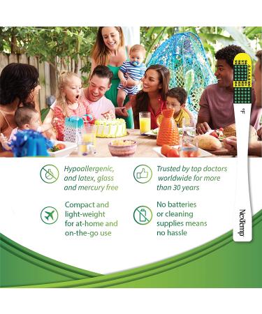 NexTemp Ultra Single-Use Thermometers 100-pack - Superior Accuracy, Maximum Infection Control | Ideal for Businesses, Schools, First-Aid, Home, & Travel! - Buy Online on GoSupps.com