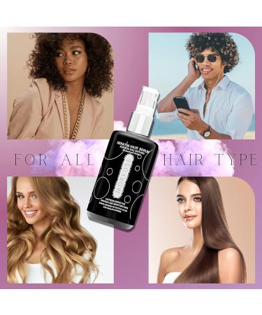 Morfose Ossion Keratin Hair Serum - Silky-Smooth Curls Reduces Frizz Promotes Shiny & Healthy Hair - 75 ml - Buy Online on GoSupps.com