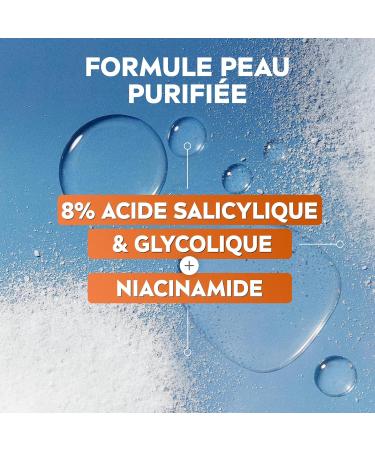 NIVEA Derma Skin Clear Daily Exfoliating Night Care (1 x 40 ml) Night care 8% salicylic & glycolic acids & niacinamide Anti-blackhead face cream for blemish-prone skin - Buy Online on GoSupps.com