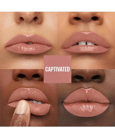 Maybelline SuperStay Vinyl Ink Liquid Lipstick 95 Captivated - Smudge-free, Long Lasting, Shine Finish - Buy Online on GoSupps.com