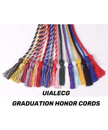 Royal Blue/White/Red Graduation Honor Cords - 68 Long | High-Quality Graduation Accessories - Buy Online on GoSupps.com