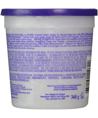 ORS Lock and Twist Gel 13oz - Strong Hold Styling Gel for Natural Hair - Buy Online on GoSupps.com