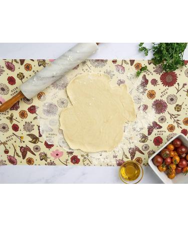 Bee's Wrap XXL Vegan Roll - Organic Cotton - Plastic & Silicone Free - Reusable Eco-Friendly Plant Based Food Wrap - 14 x 52 USA Made - Buy Online on GoSupps.com