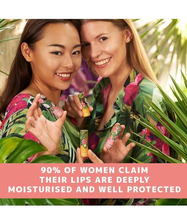 Orientana Coconut Sweet Lip Balm | Vegan Bio 98% | Moisturizing Lip Care with Shea Butter & Vitamin E | Natural Cosmetics for Dry Lips - 4.2g - Buy Online on GoSupps.com
