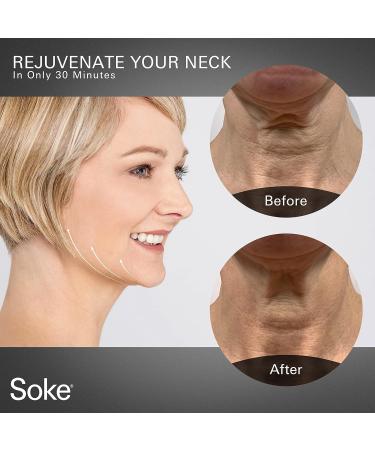 Soke Neck Hydrogel Treatment Mask - Rejuvenate & Hydrate Your Neck | International Shipping Available - Buy Online on GoSupps.com
