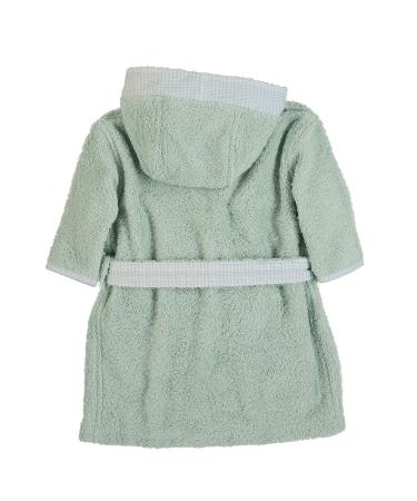 Sterntaler Hooded Bathrobe Baylee for 18-24 Months | Size 92 | Green | International Shipping Available - Buy Online on GoSupps.com