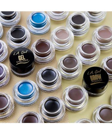 L.A. Girl Gel Eyeliner GEL735 Rich Chocolate Brown - Long-Lasting Formula - Buy Online on GoSupps.com