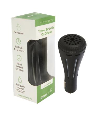 GreenAir AromaWave Essential Oil Diffuser Black