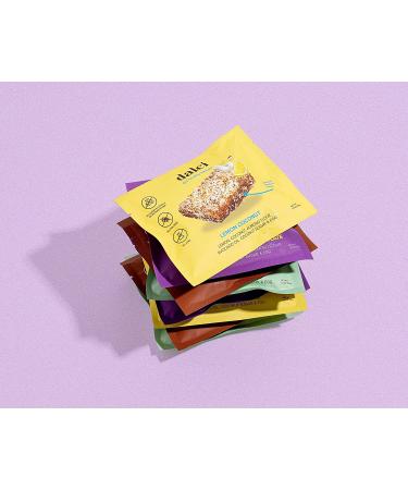 Organic Dalci Gut Healthy Brownie & Blondie Variety Pack - Avocado Oil, Unrefined Coconut Sugar, Gut-Friendly Snack - No Additives - 6 Count - Buy Online on GoSupps.com