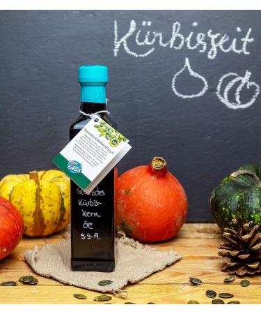 Premium Styrian Pumpkin Seed Oil PGI - 500ml | Authentic International Shipping - Buy Online on GoSupps.com