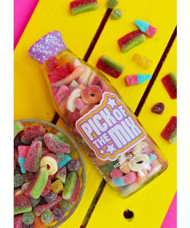 Pick and Mix Sweets Message Bottle 'Pick of the Mix' Treat Kitchen - 370g Perfect for Valentines Gift - Buy Online on GoSupps.com