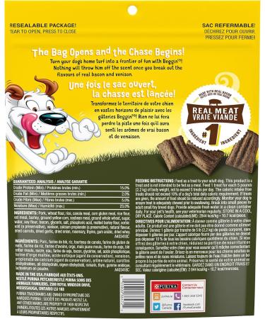 Beggin' Dog Treats Venison - 963 g Pouch (1 Pack) 963 g (Pack of 1) - Buy Online on GoSupps.com