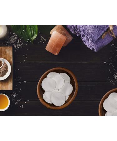 AnnaLisa 100% Pure Combed Cotton Rounds - 3 Packs of 80 | Hypoallergenic & Absorbent | 240-Piece Italian Facial Cleansing Pads - Buy Online on GoSupps.com