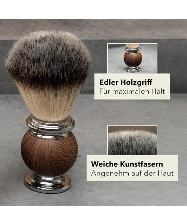 St rtebekker Premium Razor Hobel Set for Men | Handmade Leather Case Shaving Brush Bowl & Blades - Ultimate Shaving & Beard Care Set - Buy Online on GoSupps.com