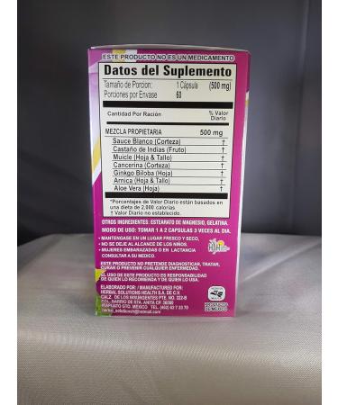 Herbal Solutions Health Cir-Q Activ Capsules (60 Capsules 600 mg Each) - Buy Online on GoSupps.com
