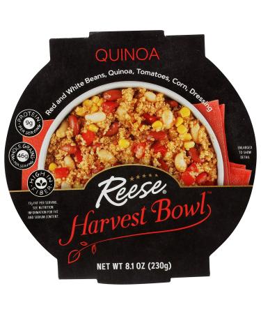 Reese Quinoa Harvest Bowl | Red Beans, Corn & Tomatoes | High in Fiber & Protein (Pack of 8)