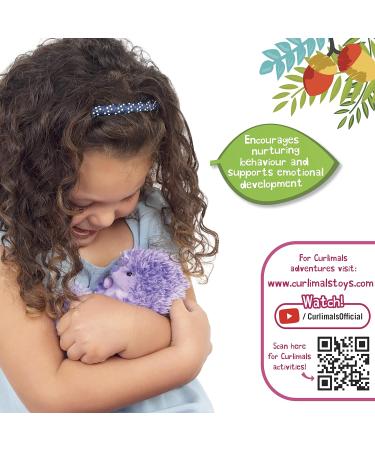 Curlimals Higgle the Hedgehog: Interactive Soft Toy with 50+ Sounds & Reactions | Touch Responsive | 3yrs - Buy Online on GoSupps.com