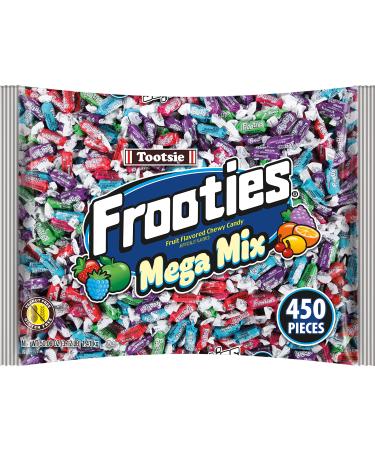 Frooties Mega Mix Assorted Fruit Flavor Chewy Candy 450 Piece / 50.06 oz Bag - Buy Online on GoSupps.com