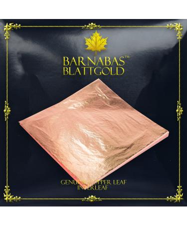 Edible Genuine Gold Leaf for Drinks - by Barnabas Blattgold - 2 Pack