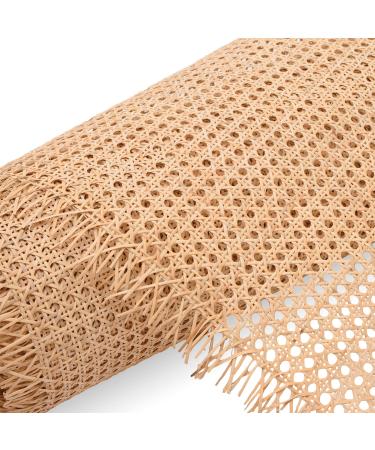 24 Width Rattan Webbing for Caning Projects - Natural Pre Woven