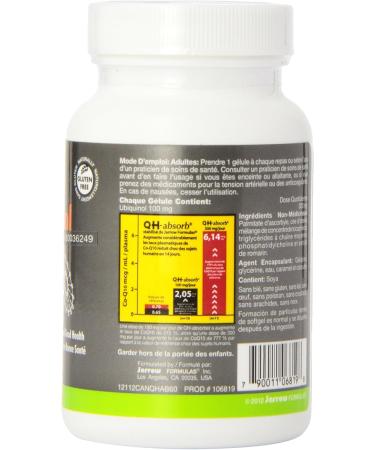 Jarrow Formulas QH-Absorb 100 MG 60 Count - Buy Online on GoSupps.com