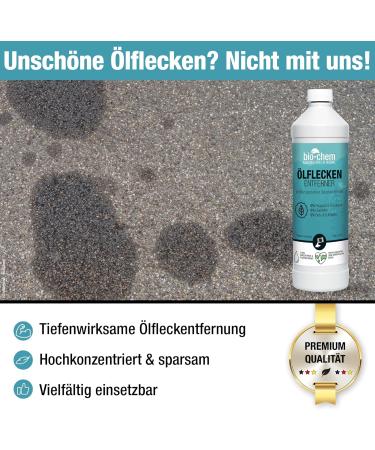 Bio-Chem Oil Spots Remover 3L (3-Pack) - Effective Stain Removal for Paving Stones Concrete & Asphalt - Made in Germany - Buy Online on GoSupps.com