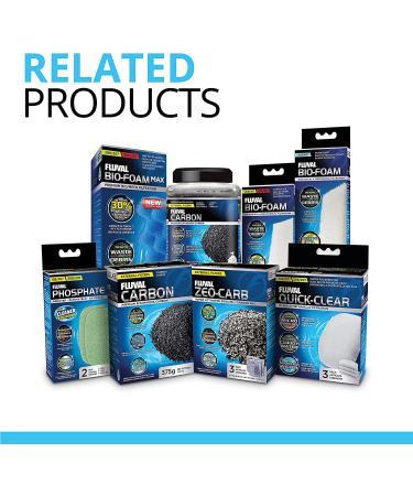 Fluval Ammonia Remover 180g Chemical Filter Media for Freshwater Aquariums - 6.3oz Nylon Bags - Buy Online on GoSupps.com