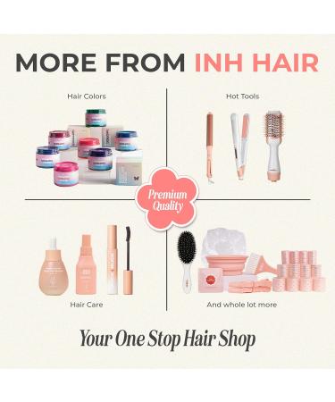 INH Hair 3-in-1 Quick Change Styler | Interchangeable Tool with Round Brush Curling Iron & Bubble Barrel - Ship Worldwide - Buy Online on GoSupps.com