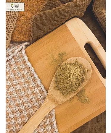 Organic Fennel Seed Powder - Digestive Aid | Raw, Vegan, Non GMO | USDA Certified | 1lb (16oz) | From India - Buy Online on GoSupps.com