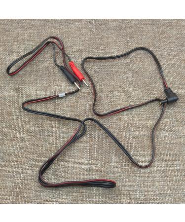 TENS Unit Electrodes Lead Wires - 3 Pack Replacement Cables for TENS 7000 TENS 3000 & Accurelief | Best Quality & International Shipping - Buy Online on GoSupps.com