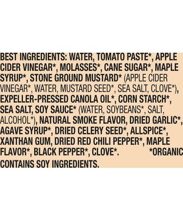 Annie's Naturals Organic BBQ Smokey Maple Sauce - 12 oz (340 g) | Delicious, Gluten-Free, All-Natural Flavor - Buy Online on GoSupps.com