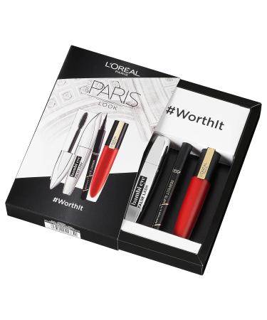 L Or al Paris Makeup Set - Bambi Mascara Superliner Lipstick & Blush | International Shipping - Buy Online on GoSupps.com