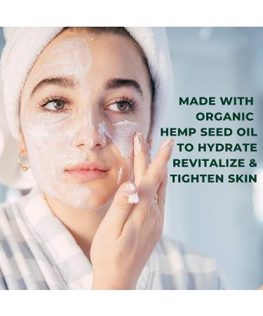 Rose Gold Face Mask with Moroccan Rose Water & Hemp Seed Oil Bundle - 6 Pack - Buy Online on GoSupps.com