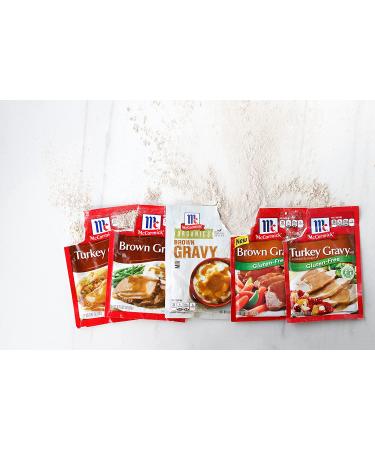 McCormick Gluten Free Turkey Gravy Mix 0.88 oz - Pack of 12 - Buy Online on GoSupps.com