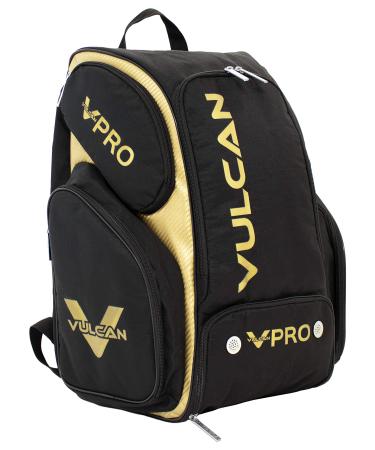 Vulcan VPRO Pickleball Backpack (Black/Gold)