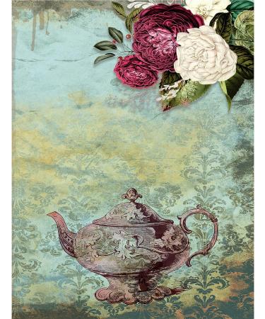 Mulberry Rice Paper 8x10.5 Inch 30gsm - Alice Theme, 6 Printed Images for Decoupage Crafts & Mixed Media - Buy Online on GoSupps.com