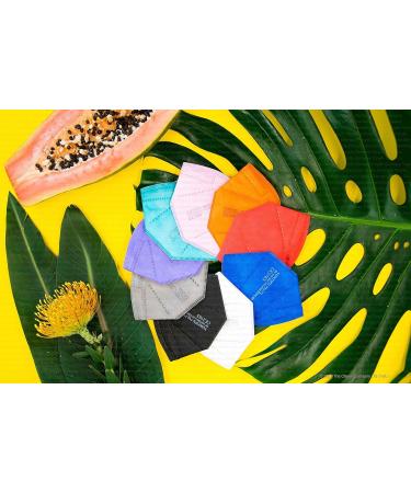 ProMedicalCare FFP2 Colored Face Masks - Individually Packed Black - 100 Pack - Safe International Shipping - Buy Online on GoSupps.com
