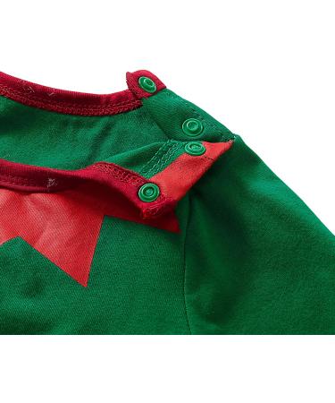 LIKPOJA Newborn Baby First Christmas Elf Outfit - Santa Costume with Elf Hat for Baby Boys & Girls 9-12 Months - Buy Online on GoSupps.com