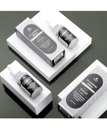 Nature Spell 5% Caffeine Face Serum - Anti-Aging & Hydrating Formula with Hyaluronic Acid for Face & Eye Contour - 30ml - Buy Online on GoSupps.com