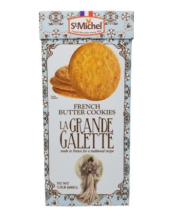 St Michel French Butter Cookies La Grande Galette from France 1.3 LB