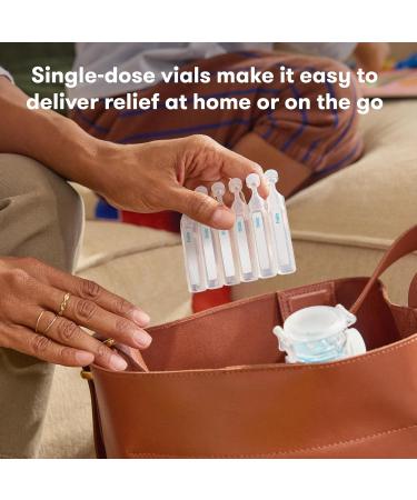 Frida Baby Sterile Saline Ampules for Nebulizer Therapy Gentle Drug-Free Isotonic Saline for Airway Hydration and Congestion Relief Safe for Babies Toddlers and Adults 30 Single-Use Vials Saline Vials - Buy Online on GoSupps.com