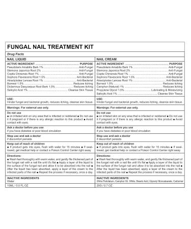 Fungal Nail Treatment Kit - Stop Fungus & Restore Healthy Toenails - Buy Online on GoSupps.com