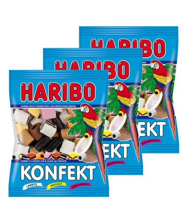 Haribo Confectionery Caramelle Gommose alla Frutta Confetti 3 Bags of 200g fruity 200 g (pack of 3)