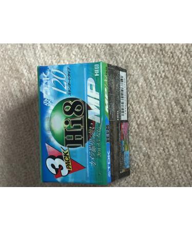 TDK Hi-8mm P6-HMP-120 Metal Particle Tape - 3 Pack (Discontinued by Manufacturer)