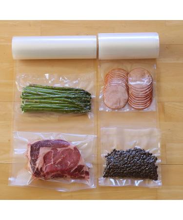2 Pack SimpleHouseware 11 x 50 Feet Vacuum Sealer Bags - Total 100 Feet | 11'' x 50' Rolls - Buy Online on GoSupps.com