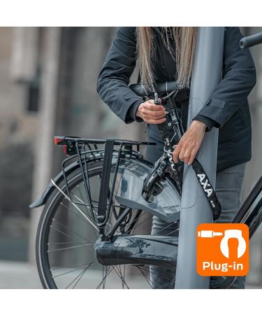 AXA 424003 RLC Black Chain with Bag Connection - 140 cm | Secure Your Belongings Internationally - Buy Online on GoSupps.com