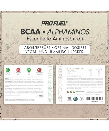 Buy Alphaminos BCAA Powder 300g Watermelon | Test Winner 2:1 | Delicious Vegan Amino Acids | Top Solubility & Lab Tested - Buy Online on GoSupps.com