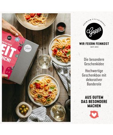 Gepp's Delicatessen Gift Box for Women | Gourmet Birthday Gift Basket with Strawberry Champagne Jam & Sweet Tea - Buy Online on GoSupps.com